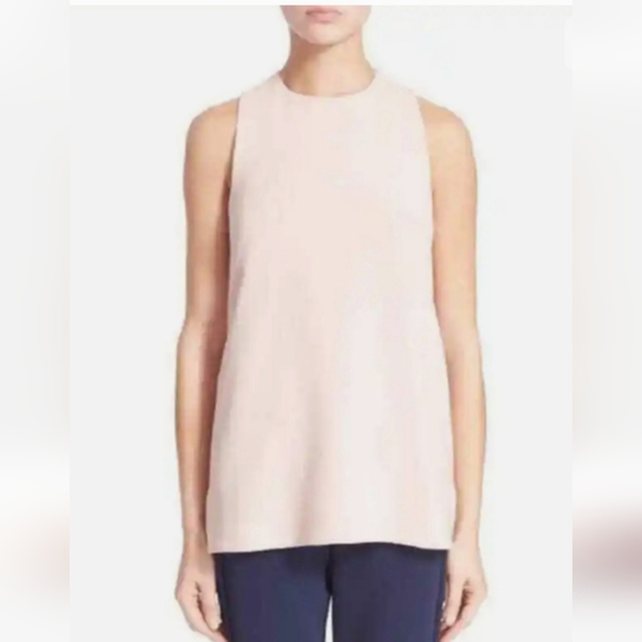 NWOT Theory Parieom Admiral Crepe Sleeveless Top - Picture 4 of 12